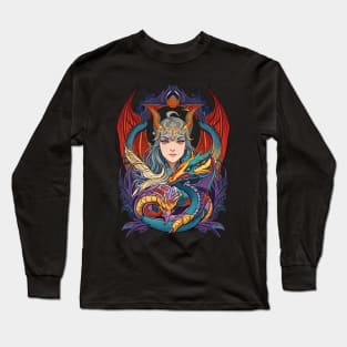 Art Nouveau Long Sleeve T-Shirt